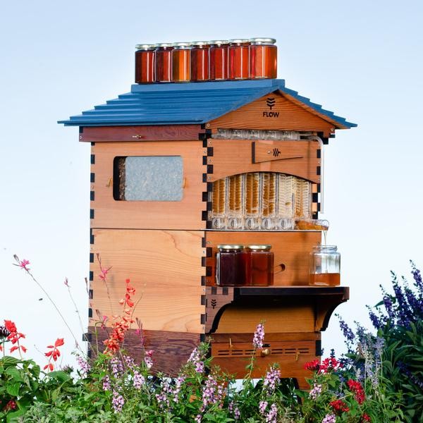 Flow Hive 2+ Cedar 6 ramar med benstativ