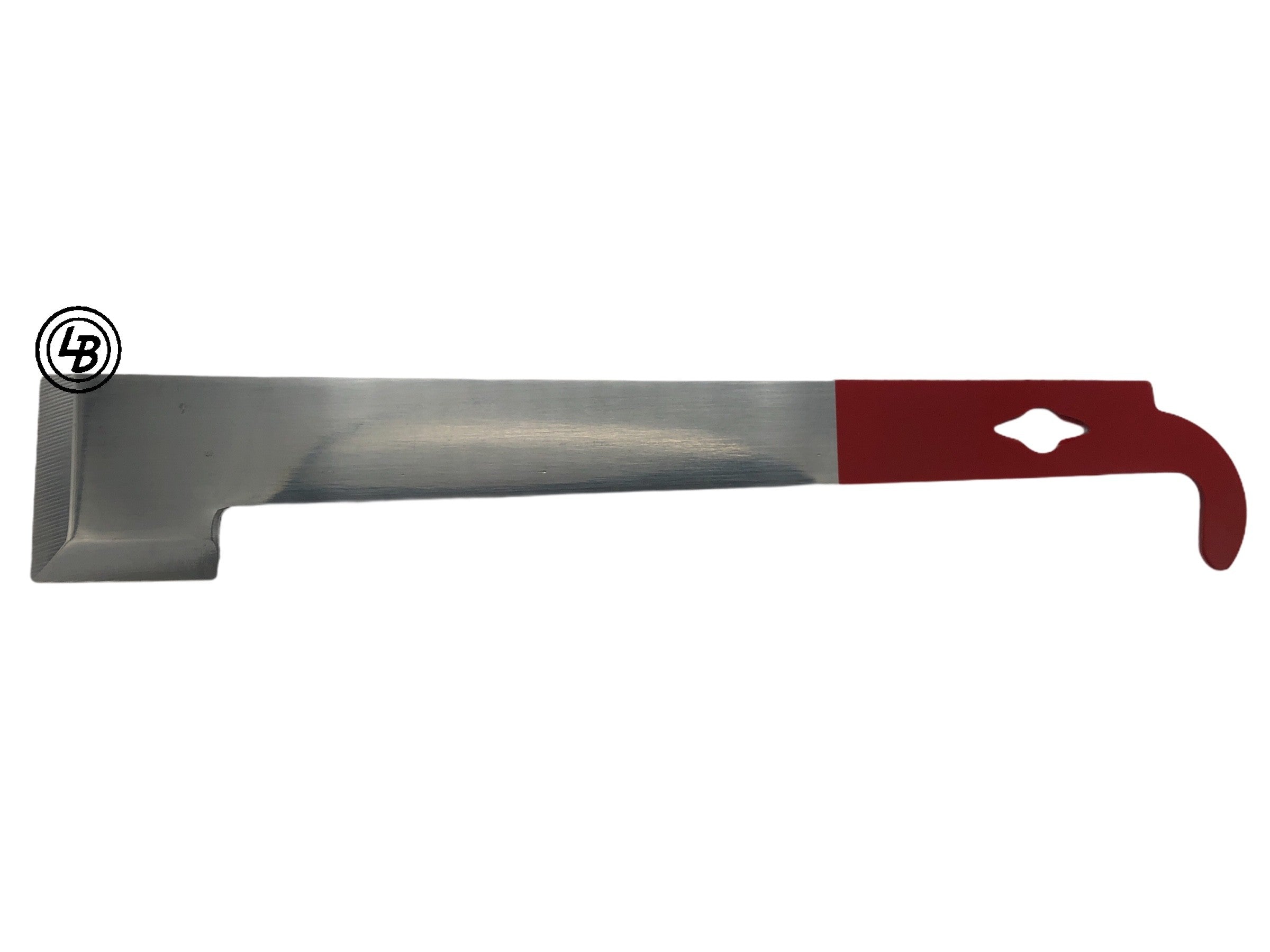 Kupkniv med ramlyft, röd, 26 cm lång