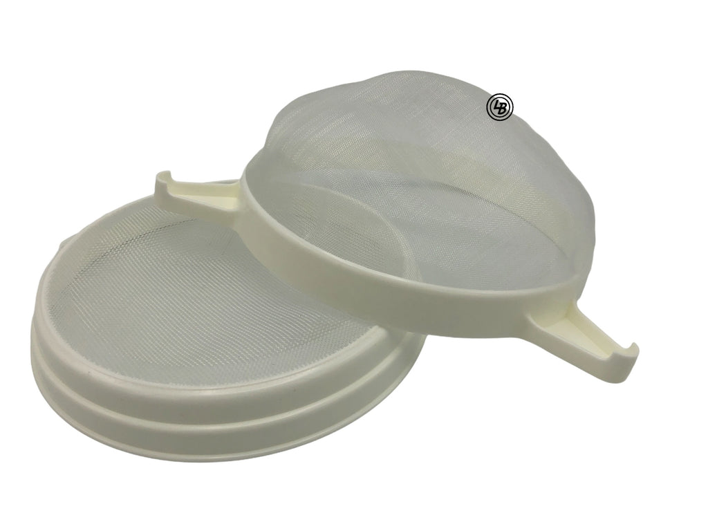 Dubbelsil plast, grov och fin nylonsil