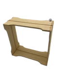 Träram för kakhonung, yttermått 108x108x48mm 10-pack