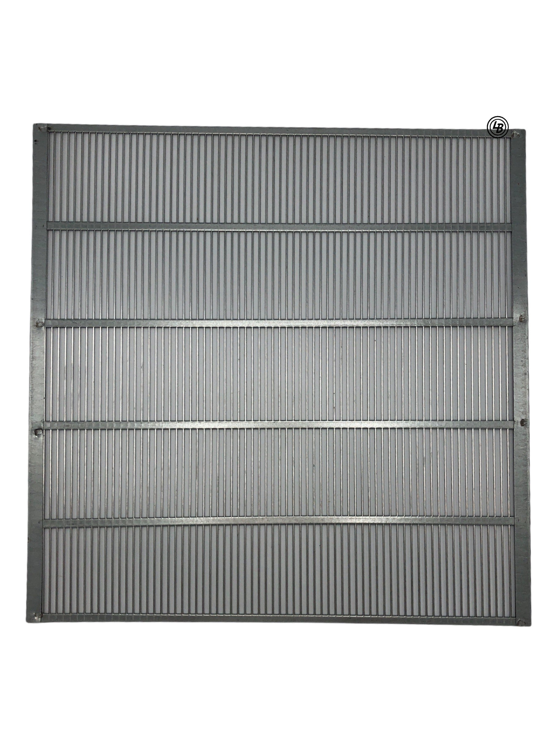 Spärrgaller metall 435 x 435 mm