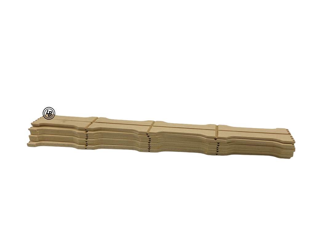 Träram för kakhonung, yttermått 108x108x48mm 10-pack