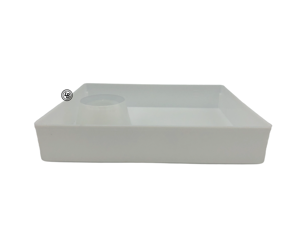 Fodertråg plast 6l 33,5x40,5x7,5cm