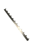 Avståndslist rostfri 400 mm lång, 11 ramar, pris/st