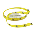 Tygband med bimotiv, 10 mm bred, Rulle med 25 m