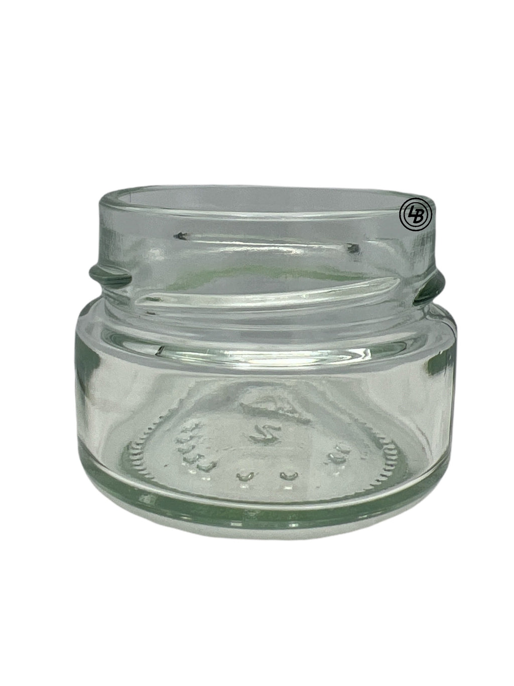 Glas 75ml med 58mm guldlock