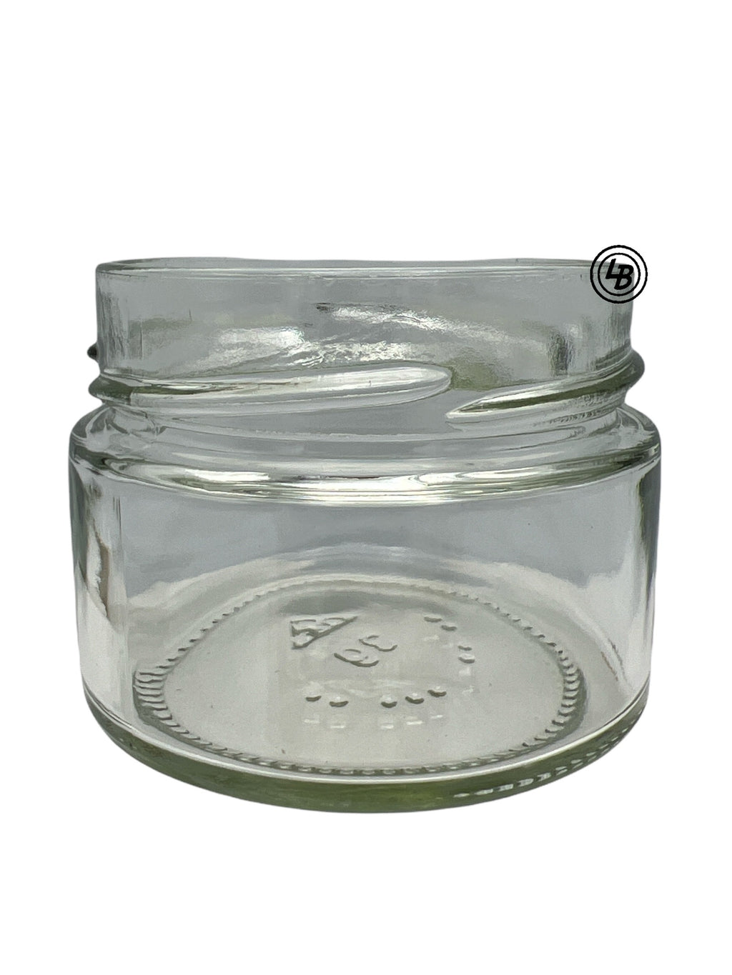 Glas136 ml med 66mm guldlock