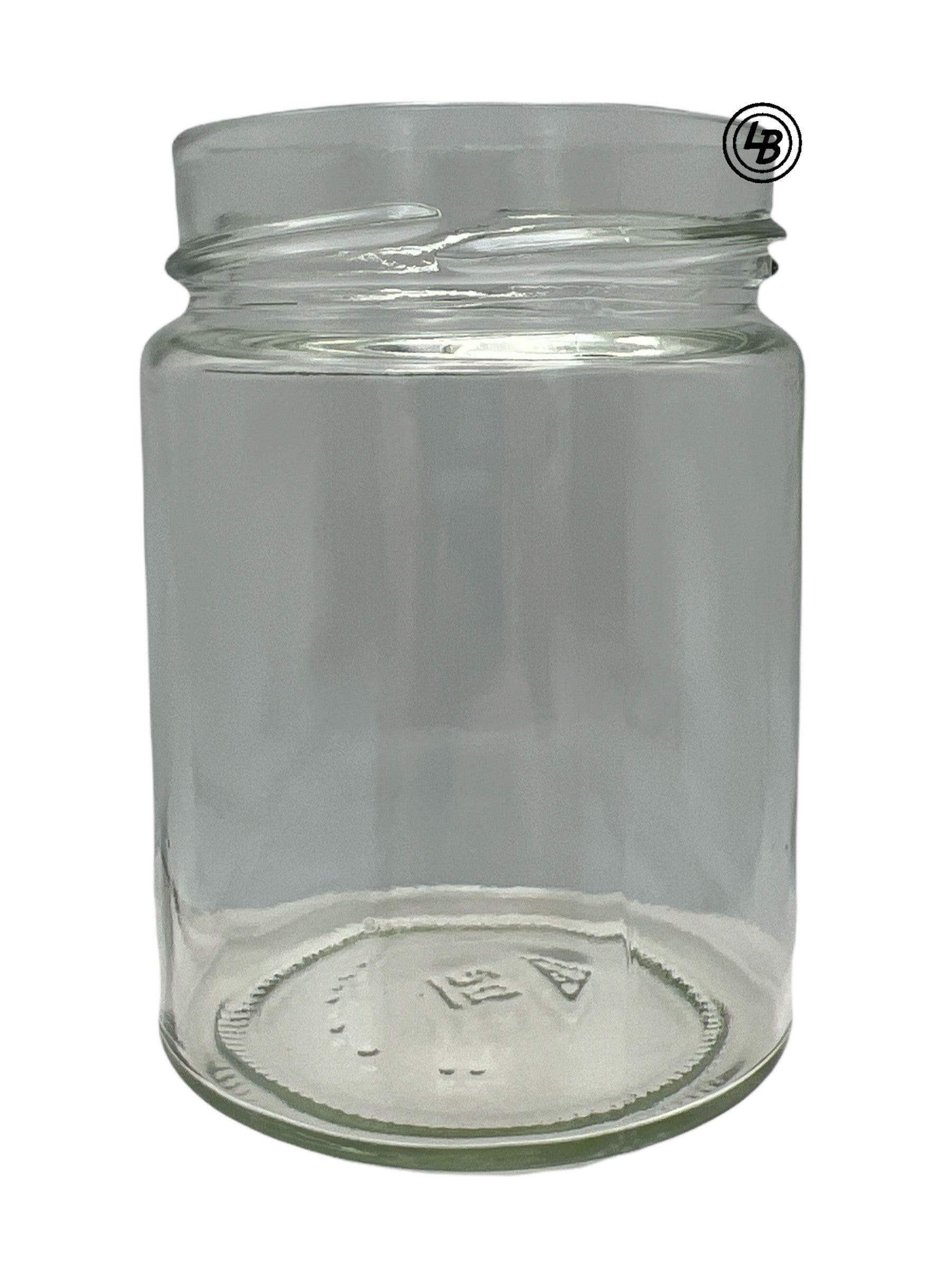 Glas 275 ml med 66mm guldlock