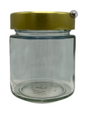 Glas154 ml med 58mm guldlock