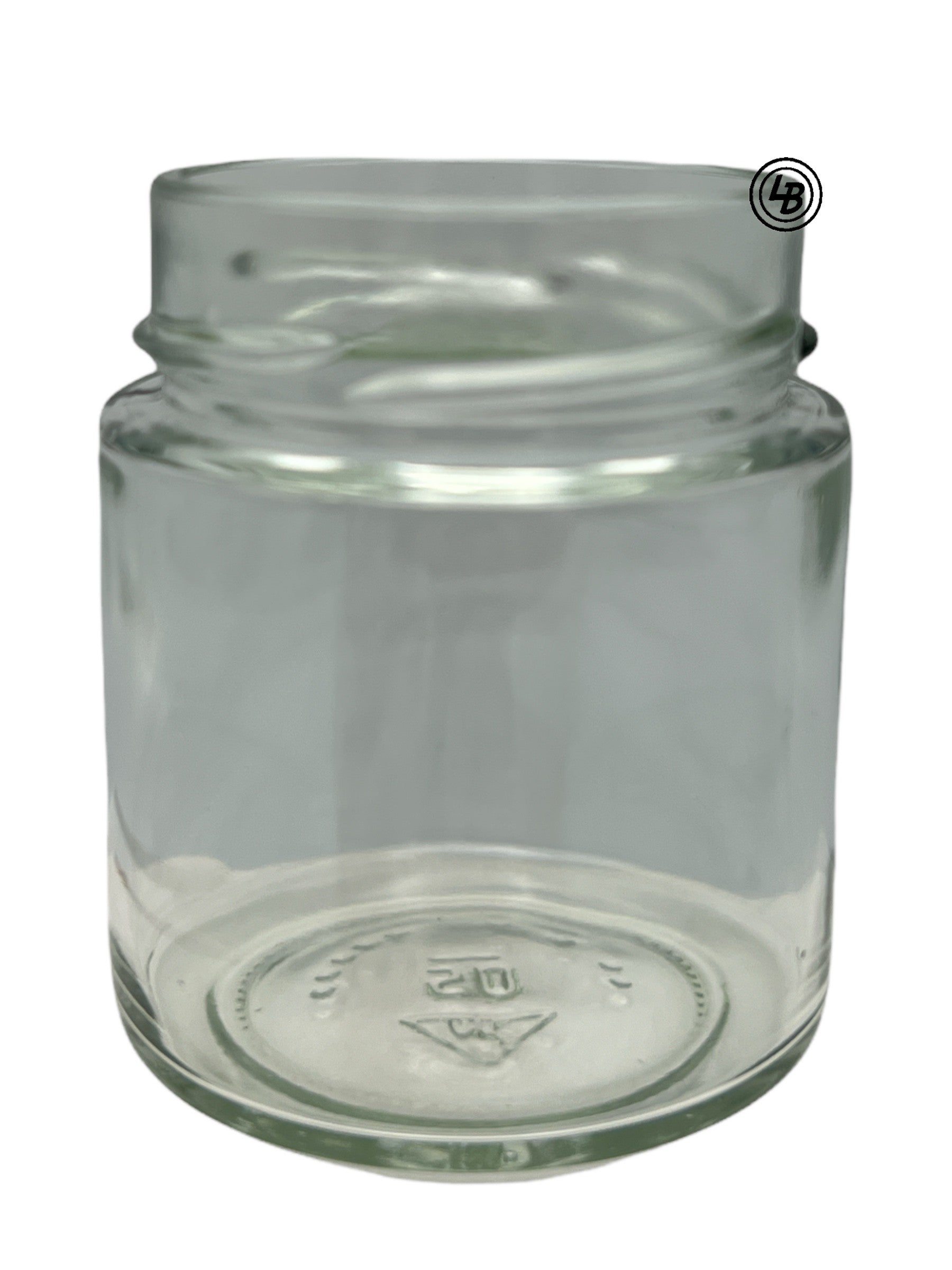 Glas154 ml med 58mm guldlock