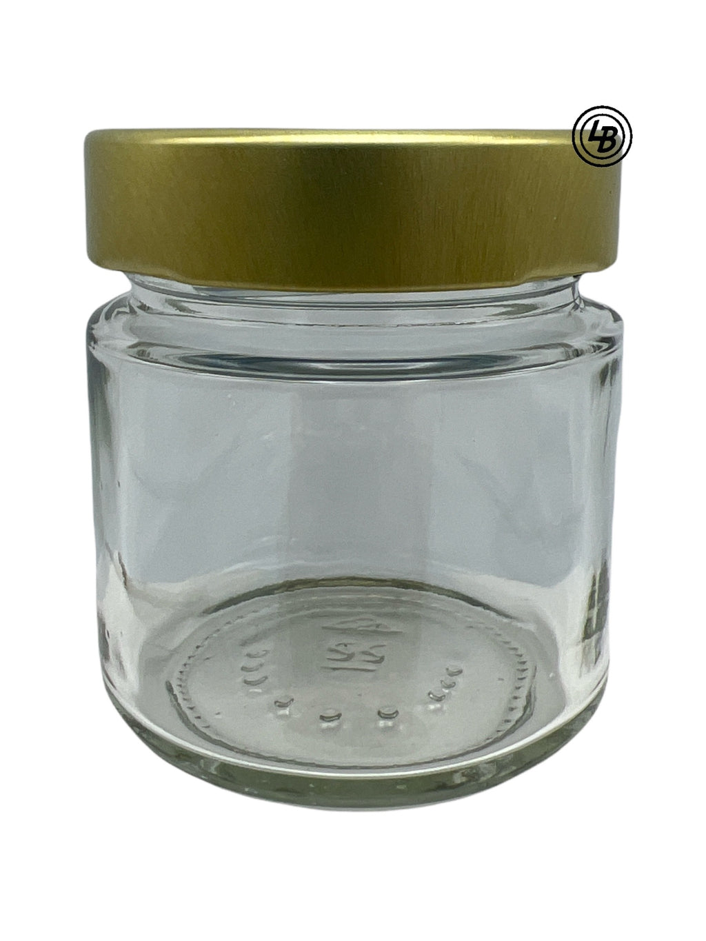 Glas 135 ml Glas med 58mm guldlock