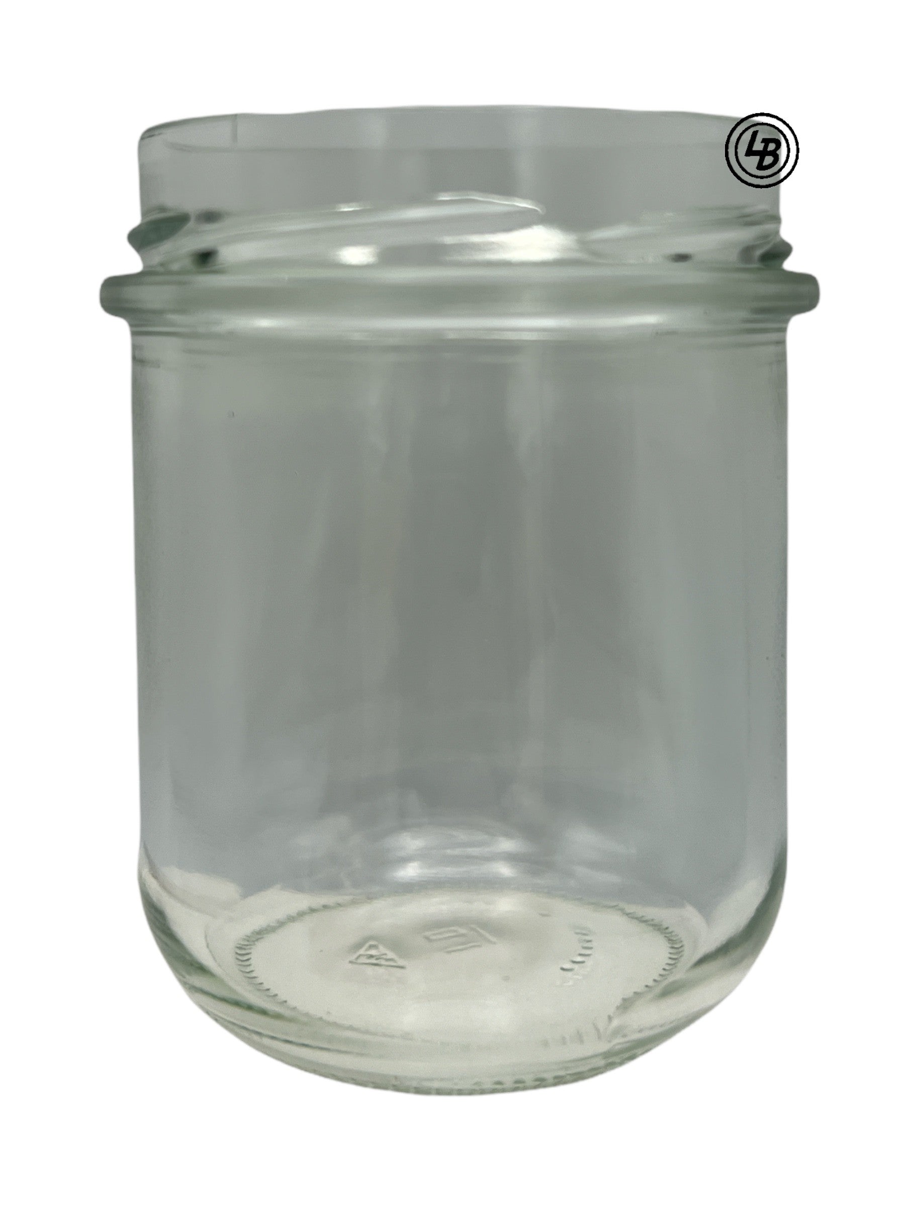 Glas 410 ml med 82mm DDP lock guld
