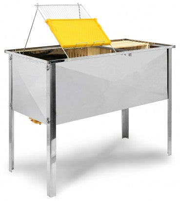 Avtäckningsbord stort, rostfritt 100 x 50 x 40 cm