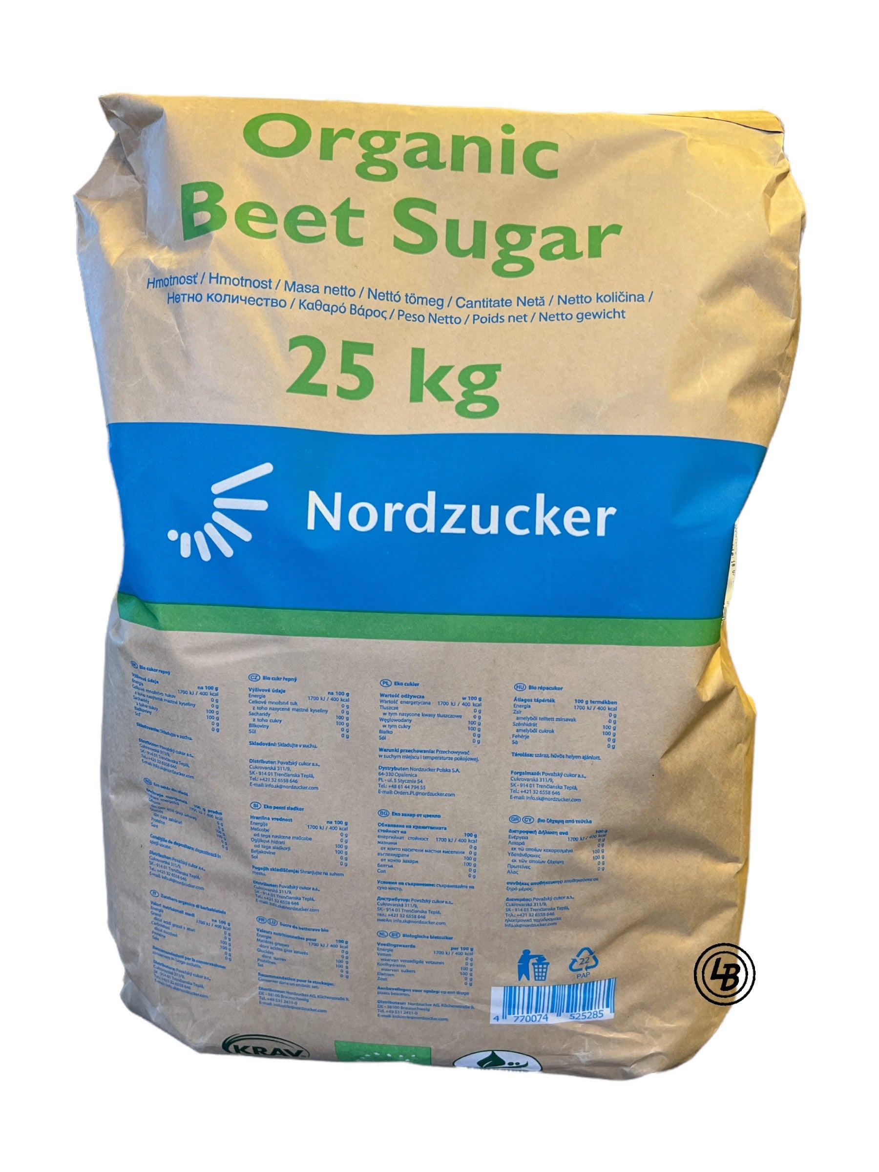 Ekologiskt Betsocker KRAV 25Kg
