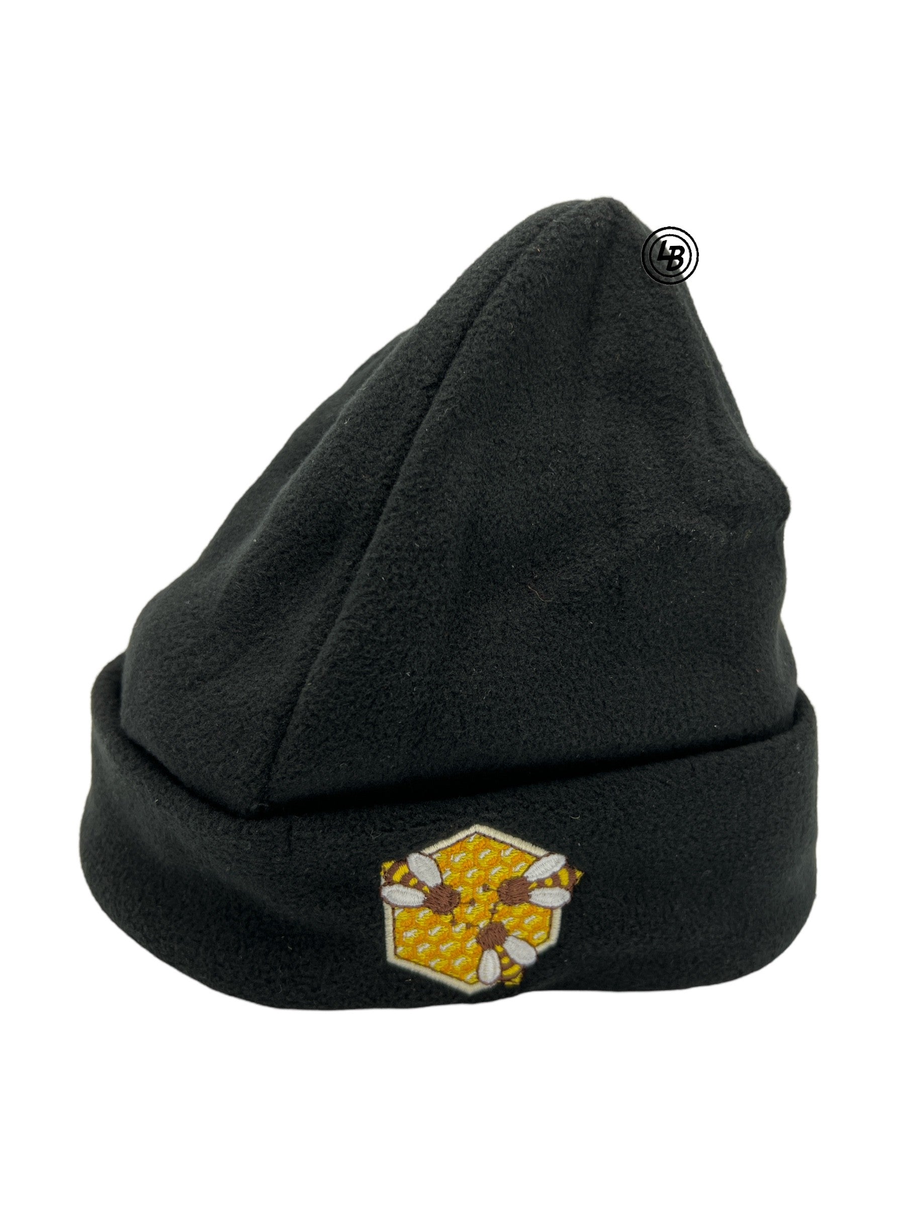 Mössa svart med bimotiv