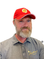 Keps röd med bimotiv