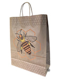 Papperskasse med bimotiv 32 x 14 x 42 cm