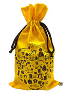 Tygpåse gul "hexagon"