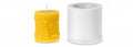 Gjutform cylinder vinterlandskap 7 x 5,5 cm