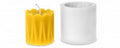 Gjutform cylinder dekorerad 7 x 6 cm