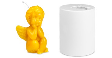 Gjutform ängel 9 x 5 cm