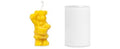 Gjutform björn med trumma 5 x 3 cm