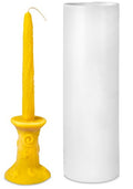 Gjutform bordsljus med botten 28,5 x 8 cm