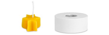 Gjutform stjärnform 3 x 2 cm