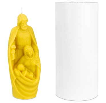 Gjutform kristi familj 20,5 x 8,5 cm