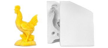 Gjutform höna 9 x 6 cm