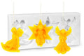 Gjutform träddekorationer 3st 6,5 x 4 cm