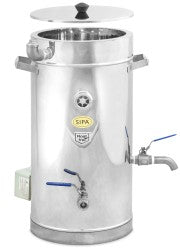 Vaxsmältare dubbelmantlad 37 liter, 230 V / 2 kW