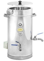 Vaxsmältare dubbelmantlad 37 liter, 230 V / 2 kW