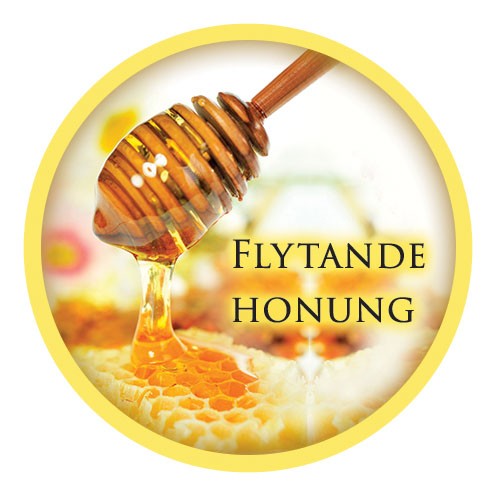 Flytande honung modern, Ø 38 mm, 100 st