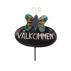 Djur stick Välkommen smide 16*60cm