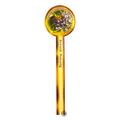 Locksigill "Lila blomma med text", 100 st