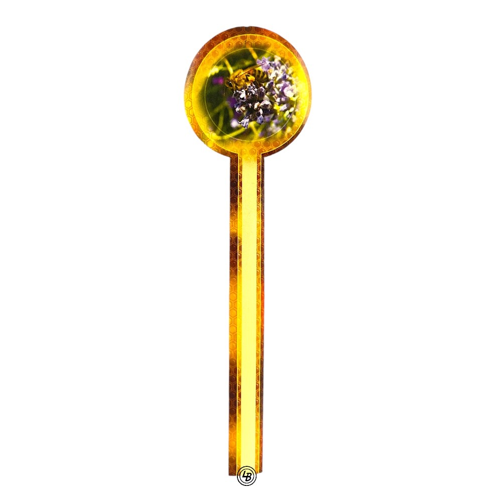 Locksigill "Lila Blomma", 100 st