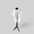 Vit T-shirt med bilogga