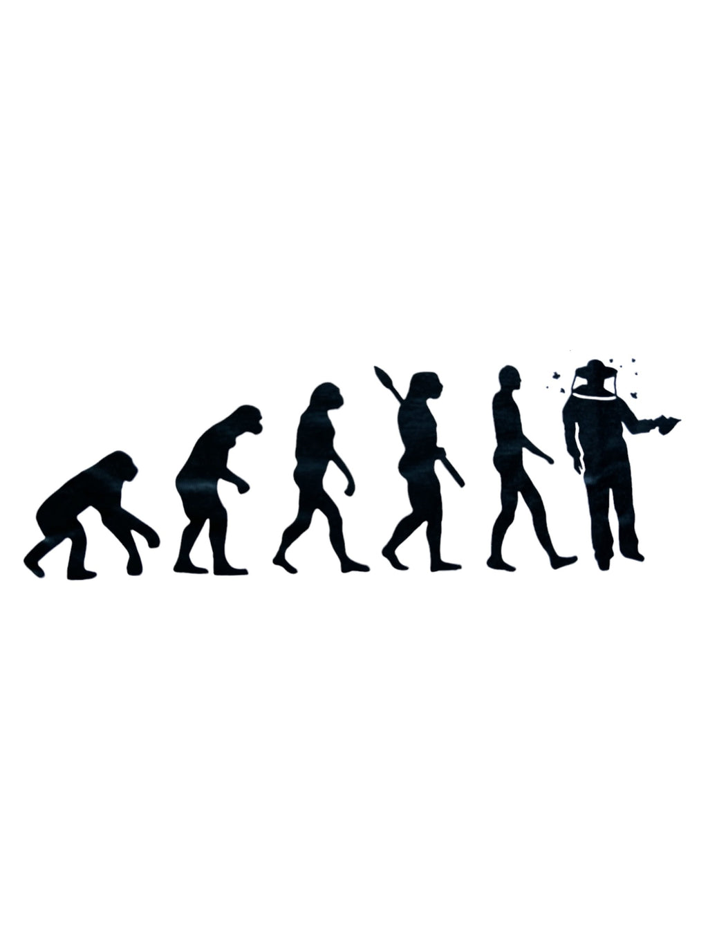 Vit T-Shirt "Evolution"
