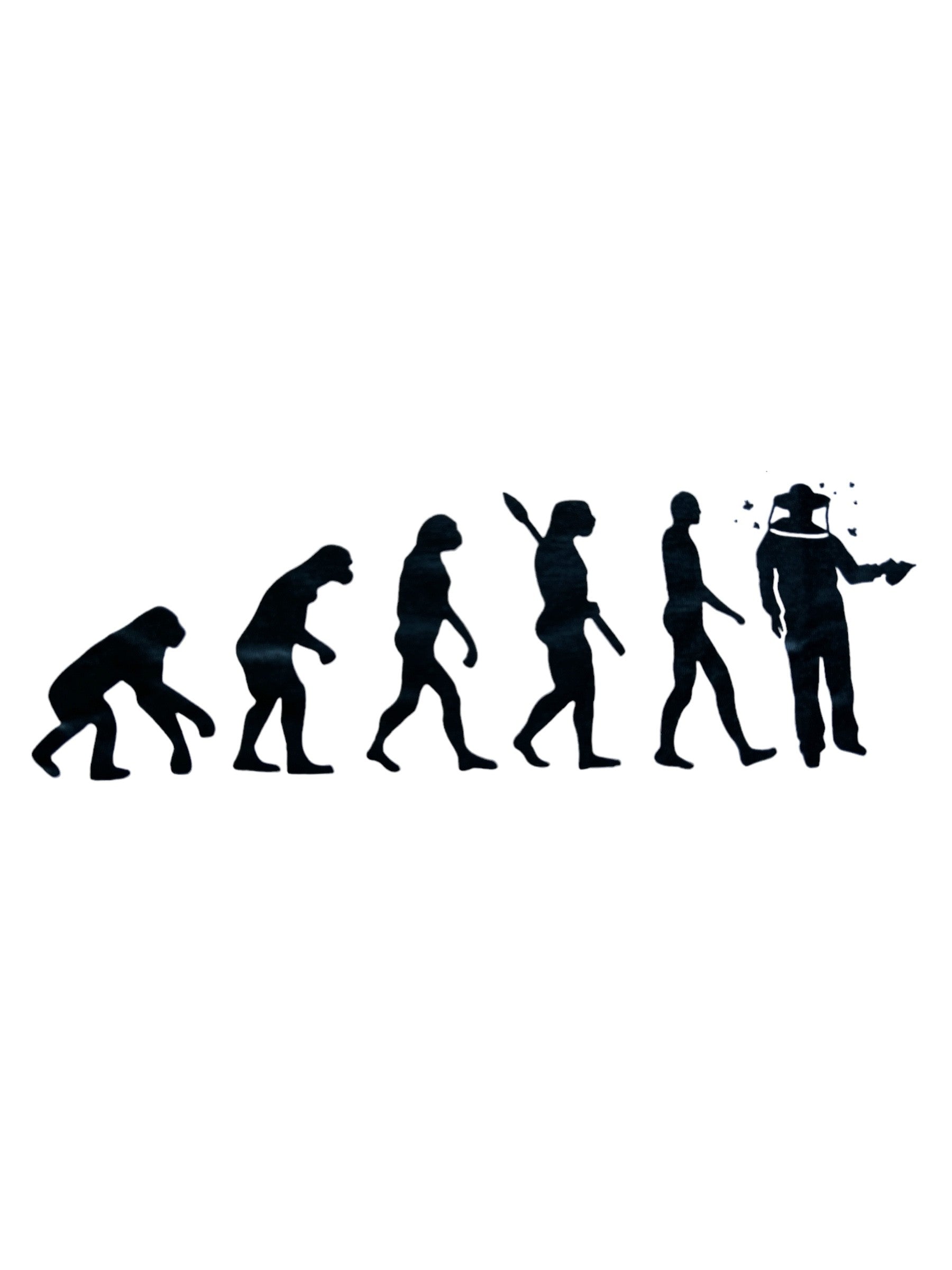Vit T-Shirt "Evolution"