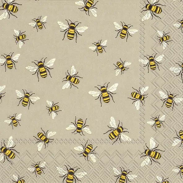 Kaffeservetter - Lovely Bees
