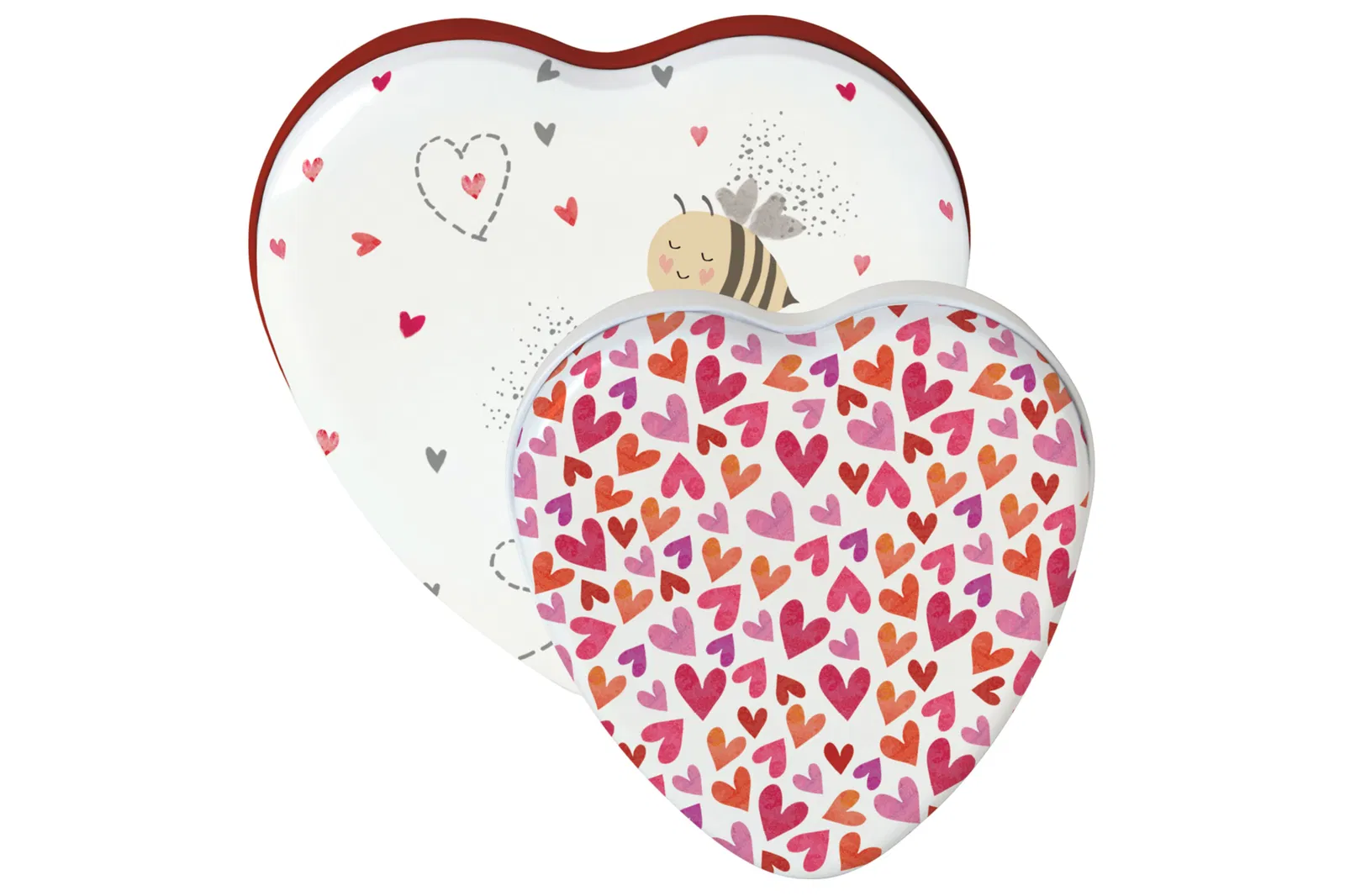 Plåtburkar - Bee My Valentine