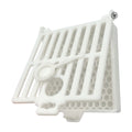 Drotttningbur "Scalvini" plast, vit