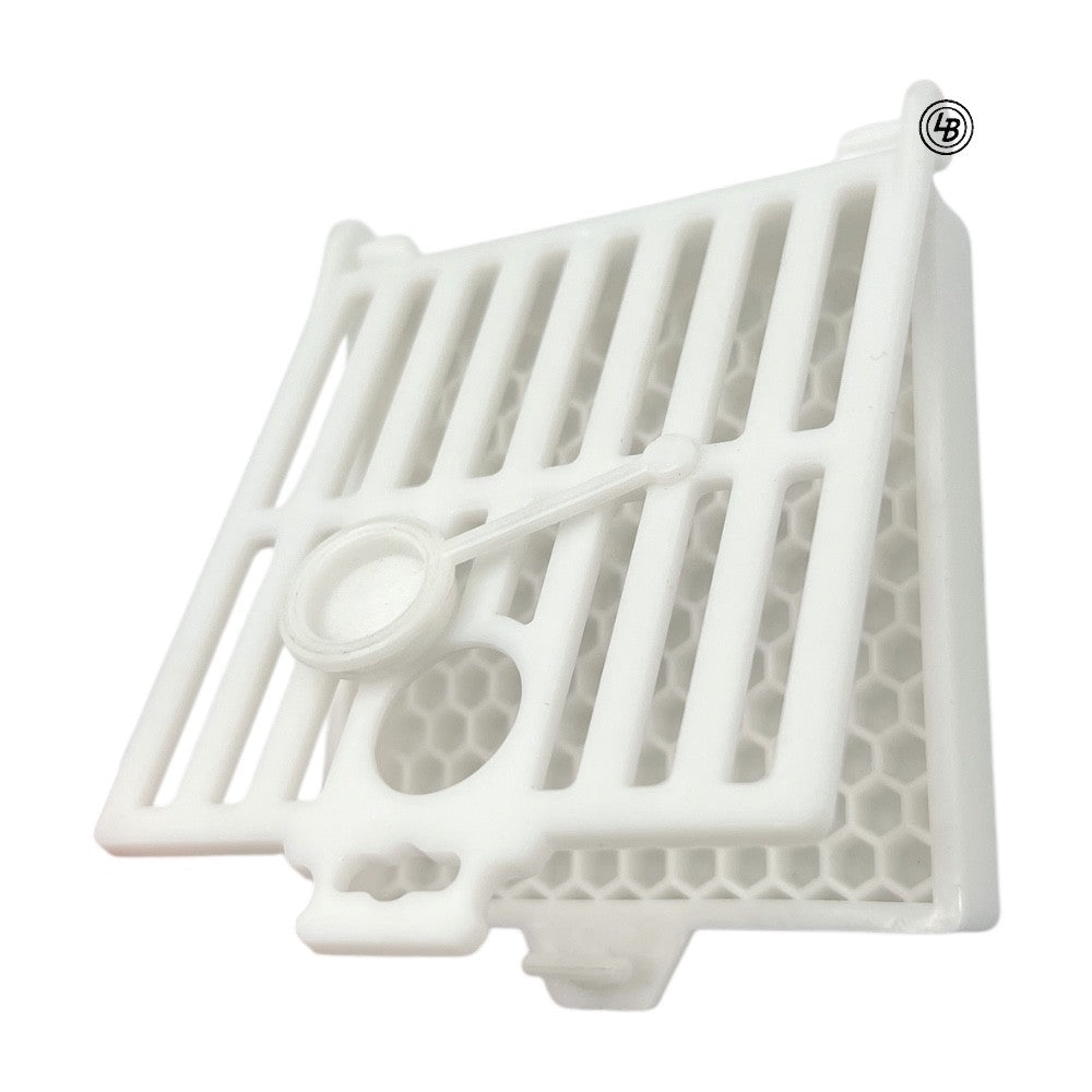 Drotttningbur "Scalvini" plast, vit