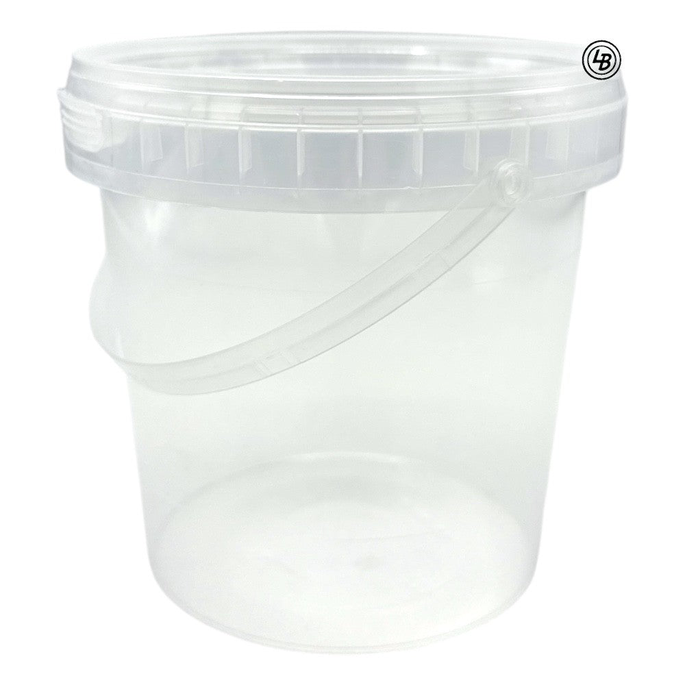Plastburk transparent 1,5kg (1,2l)