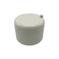 Burk av vit plast till salva 60ml