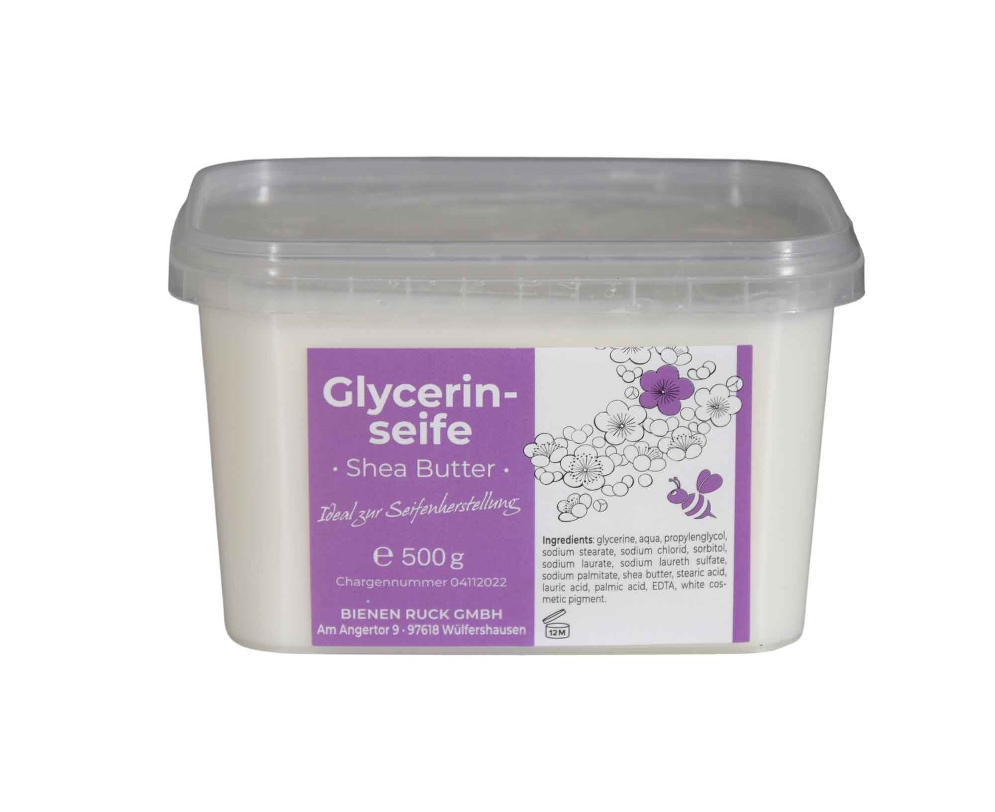 Glycerintvål Sheasmör 500g