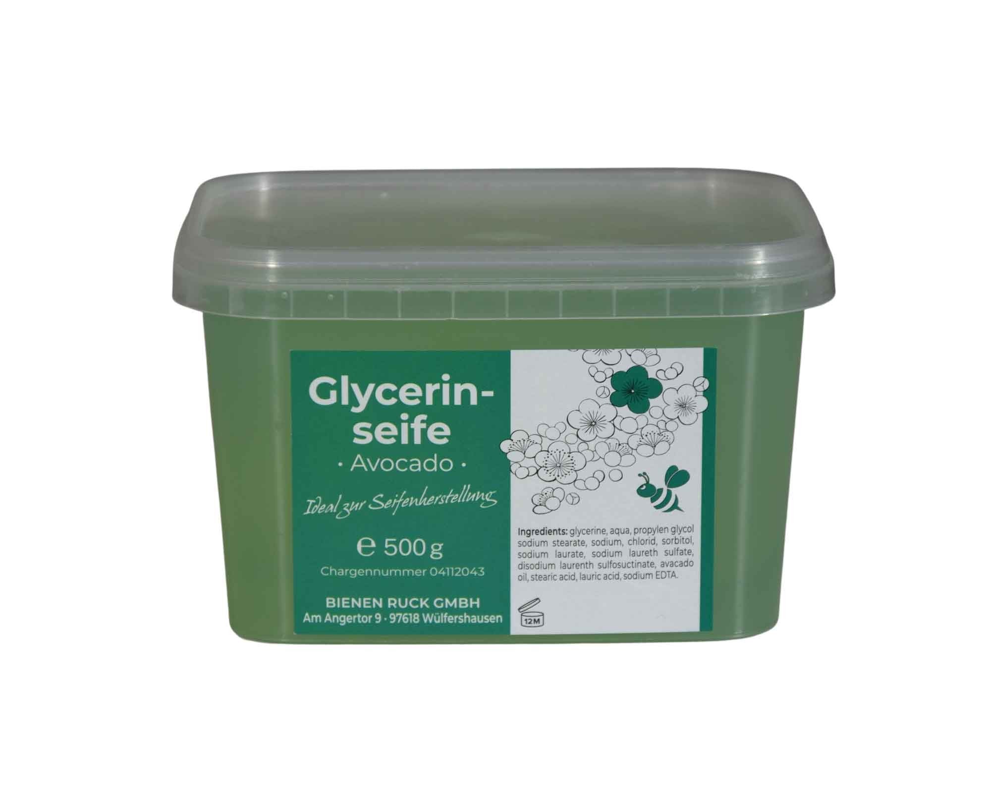 Glycerintvål Avocado 500g