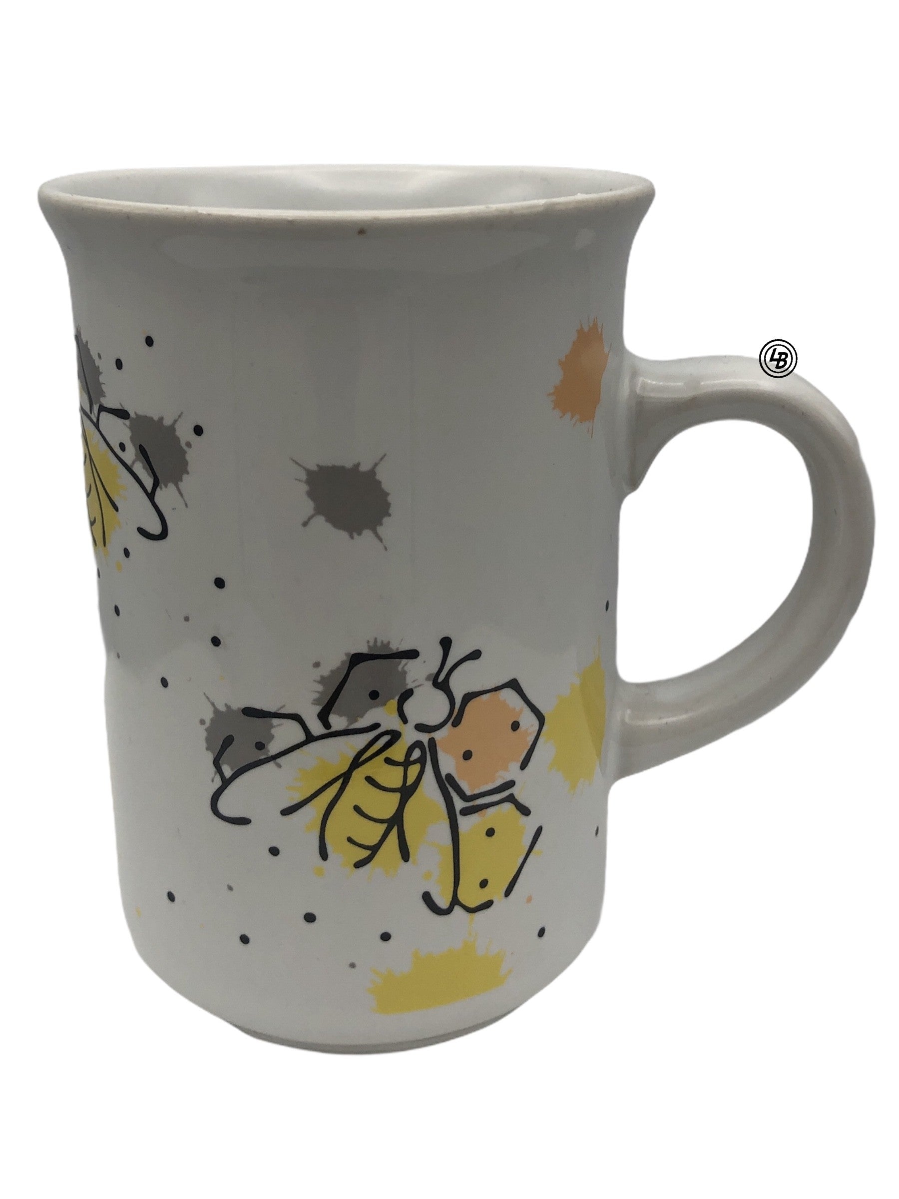 Mugg keramik med bimotiv