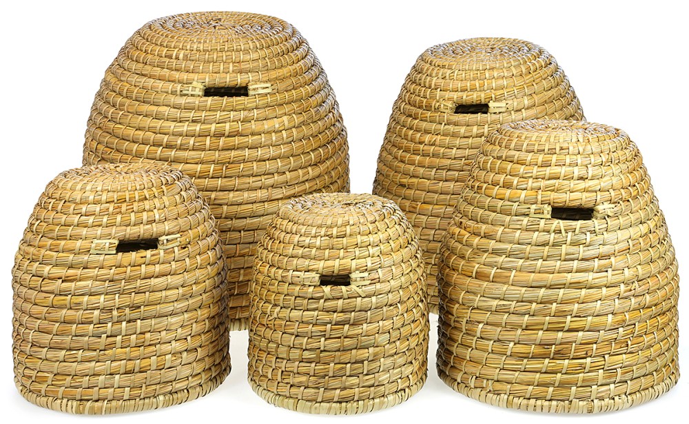 Halmkupa set med 5st